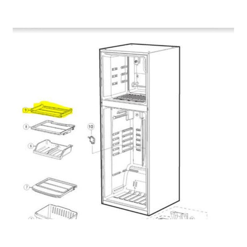 Полка samsung da67 00676a